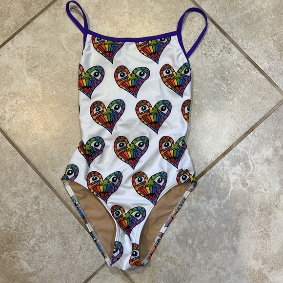 NEW! Sporti x Tyker Wallach Hydrolast One Piece Competition Racing Swimsuit XS - Picture 2 of 7
